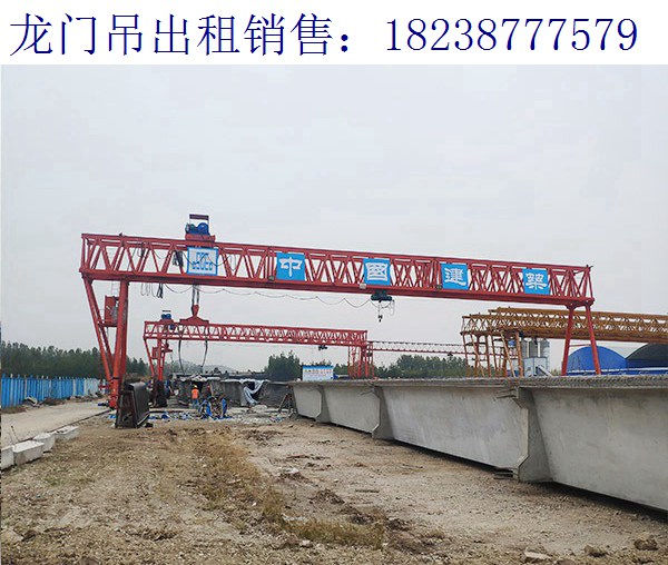 湖北荊州龍門吊廠家 龍門吊金屬零部件檢查