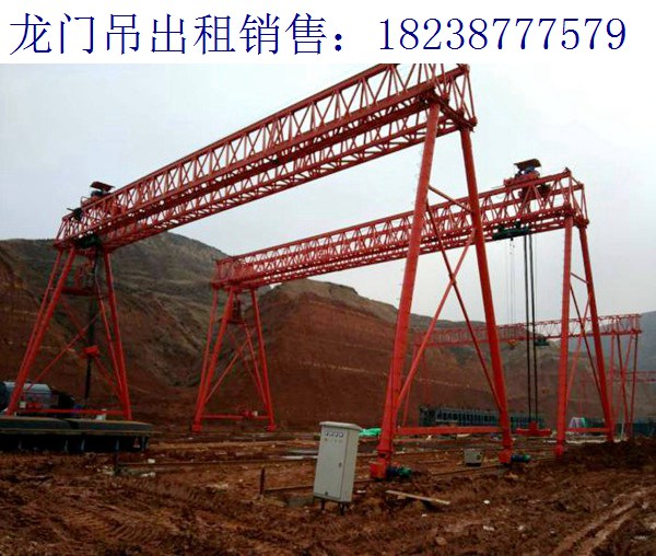 湖北襄樊門式起重機廠家 龍門起重機液壓系統異常