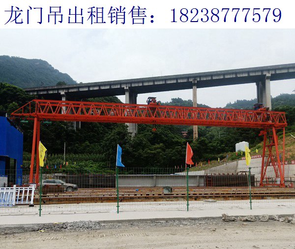 甘肅天水龍門吊廠家 龍門吊軌道常見修復方法