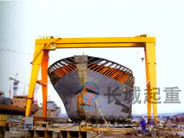 造船廠龍門吊全流程自動化