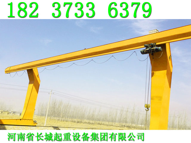 新疆烏魯木齊龍門吊廠家開發新產品