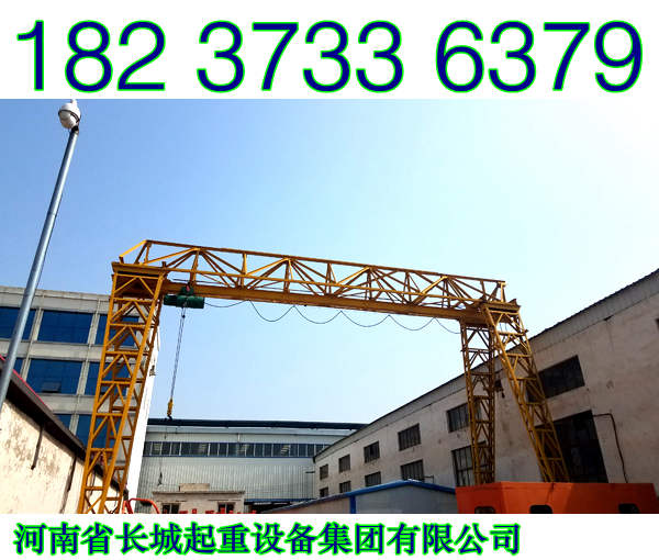 浙江寧波龍門吊公司介紹門機負載擺角