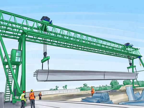 河南商丘龍門吊廠家 龍門吊穩定可靠度高