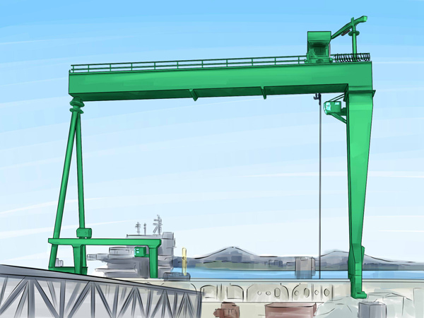 廣東汕頭集裝箱門式起重機廠家活動專用