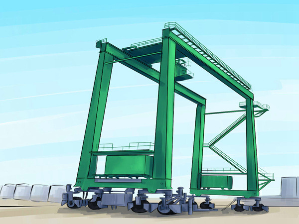 四川自貢龍門吊租賃廠家磨損程度