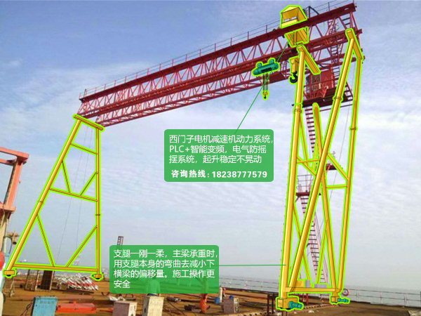 寧夏中衛龍門吊租賃廠家修復異常和噪音