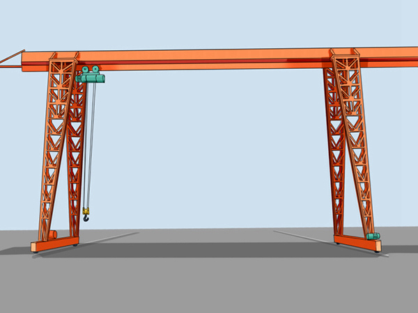 甘肅白銀花架式龍門吊租賃廠家設備