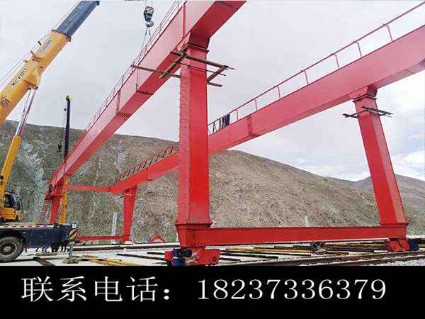 廣東肇慶龍門吊出租公司 工程用雙主梁龍門吊